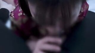 チャイナドレス姿で濃厚フェラ♡cosplay costume blowjob