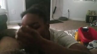 When that head like that,... an the Damn phone ring. Smh...