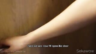 Fitness girl fucks after working out in the gym