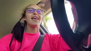 NEW Public Flashing and Masturbation Video! Ginger Banks