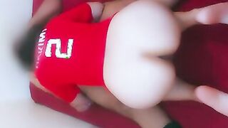 الاستاذ ديالي مصيت ليه زبو و شدني حواني من اللور و من القدام - نيك طيز عربي