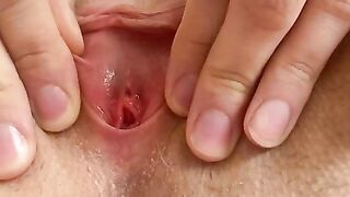 Virgin tight pussy fingering