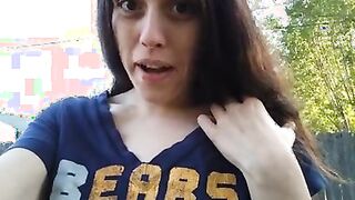 LOUDEST FART PinkMoonLust Nasty Ass Farting Gas So BAD Outdoors Outside Backyard To Let it Rip Toot