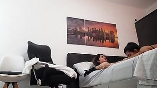 I fuck my friend at her boyfriend's house.