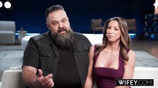 WIFEY Anal Loving MILF Hotwife Lor Reign Squirts All Over His BBC