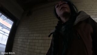 I Left my Clothes BEHIND and SQUIRTED! | Public Nudity Warehouse Dare