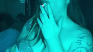 Smoking in bed- full length vid on OF