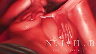 Bestfriend gets her butt stuffed after asking for a full body massage