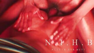 Bestfriend gets her butt stuffed after asking for a full body massage