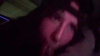 Sucking on his head until he cums in my mouth