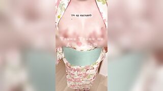 【浴衣オナニー】ノーブラ浴衣でビンビンぐちょぐちょ大興奮の変態人妻のディルドズポズポオナニー♡【個人撮影】