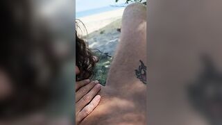 Минет на общественном пляже в Германии 3 часть