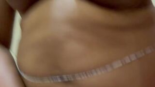 Public Pussy Play in the Restroom