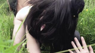 Cute Final Fantasy 14 Miqo'te Gets Fucked Hard in the Forest