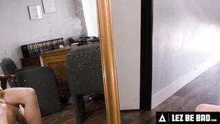 LEZ BE BAD - Ambitious Assistant Kenna James DOMINATES Her Disrespectful Boss! BONDAGE & SQUIRTING
