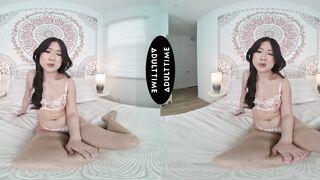 UP CLOSE VR - Petite Lulu Chu Wants You To Be Rough With Her While She's Riding Your Big Dick POV