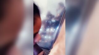 Swallow my black dick lil midget