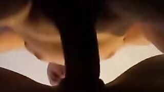 Her pussy sucks my dick so good