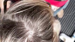 A “little” public dick suck