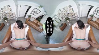 UP CLOSE VR - POV Sensual Charlotte Sins In Lingerie Lets You Smash Her Wet Pussy On Your First Date