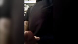 A handjob with "milk" at the end