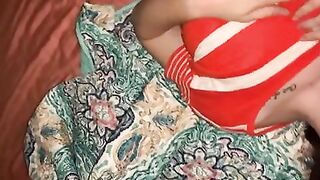 He Puts His Creampie Back Inside With a Dildo