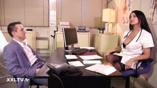 Ania Kinski, the busty doctor