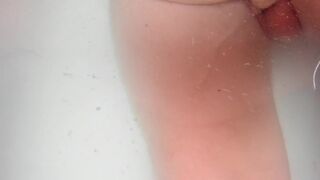 relaxing in the bath