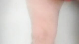 relaxing in the bath