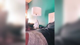 BBC after work jerking and cum