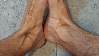 Pissing on my own feet