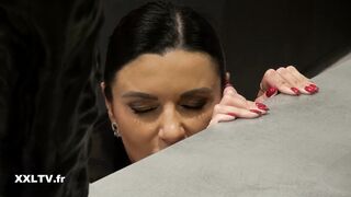 Ania Kinski, the busty and naughty sex shop seller