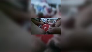 Step sister gave me a taste of her warm and shaved pussy