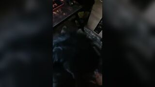 Girfriend clean my pc and dick part1