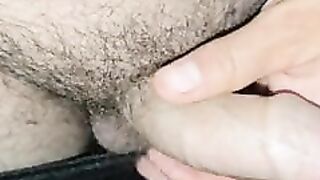 Paja caliente antes de la ducha