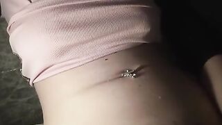 Watch how my belly reacts on a orgasm