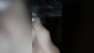 I'm riding his dick real quick.