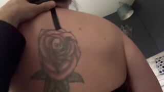 Extreme dirty talking, Amelia taking long cock in her pussy