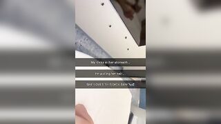 19 Year old Teen Cheats on Boyfriend while being filmed though Snapchat