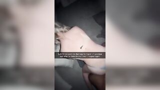 Night out with girls ???? means cheating with bigger cock, but I sent the wrong Snap to Boyfriend :/