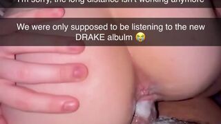 College Girl Gives in Easily and CHEATS on Her Long Distance BF!! With BBC Football Athlete