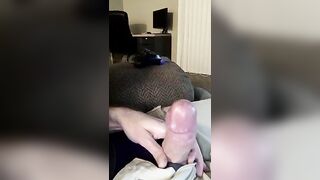 Edging My Thick Cock Over The Edge Part 1