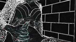 Sexy Femboy Puts Dick Ring On, Jerks Off And Big Cums