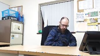 Being Naughty AGAIN at Work whilst Boss is on Break - Cum on her Desk