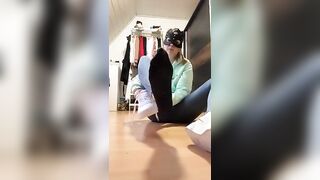 I know you love it when I show you how sweaty my socks are