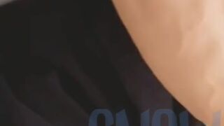 Let me blow you while I use the rose on my clit