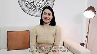 Entrevista a Actriz Porno Venezolana termina en sexo rudo y cumshot! Jean Paul y Kylei Ellish