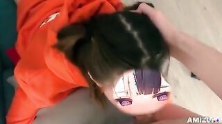 CHEEKY GEEK STEPSIS SUCKED THE SOUL out of my DICK WHILE PLAYING NINTENDO