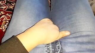 Stepsister masturbates after studying - Lesbian_illusion