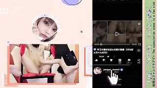 【搾精エステ】四つん這いのM男が乳搾りオイル手コキで射精/個人撮影/裏垢/hentai/M男/S女【ゆなぱんちゃんねる